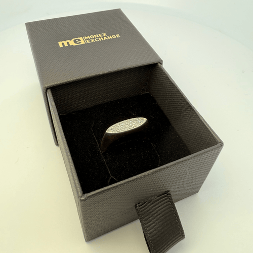 Anello 53.5 Anello pavimentata in oro giallo 18 carati 3,72 g 58 Facettes 250003