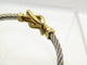 Bracelet FRED Force 10 Infinie - Bracelet grand modèle en or jaune 18k et acier 58 Facettes 271707