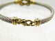 Bracelet FRED Force 10 Infinie - Bracelet grand modèle en or jaune 18k et acier 58 Facettes 271707