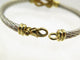 Bracelet FRED Force 10 Infinie - Bracelet grand modèle en or jaune 18k et acier 58 Facettes 271707