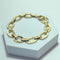 Bracelet Large link bracelet Link in 18-carat yellow gold 5.71 g 58 Facettes 250244