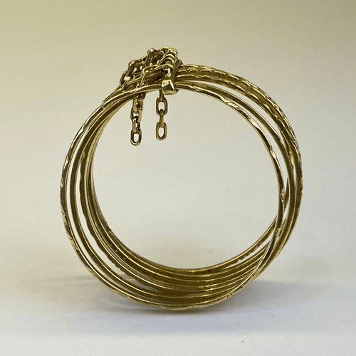 Prsten 70 Prsten semainier ze žlutého 18karátového zlata 5,94 g 58 Facettes 250235