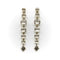 Boucles d'oreilles H. Stern Moonlight - Boucles d’oreilles pendantes en or 18k, cristal de roche et diamants 58 Facettes A2005X
