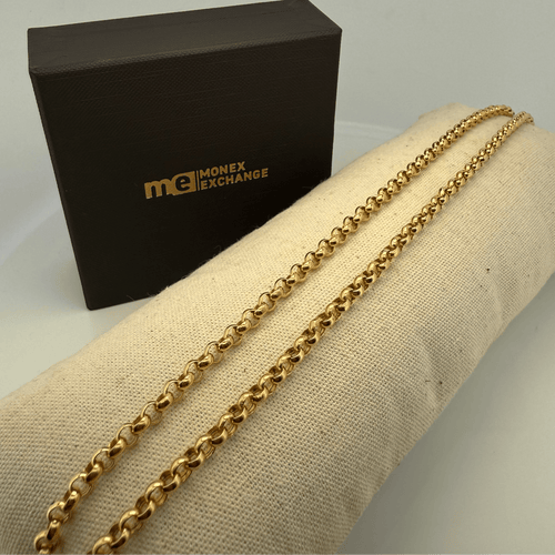 Náhrdelník Náhrdelník s kulatými články ze žlutého zlata 18K 9,1 g 58 Facettes 250035