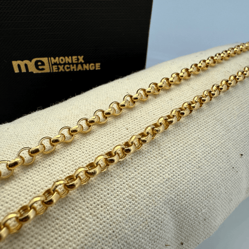 Náhrdelník Náhrdelník s kulatými články ze žlutého zlata 18K 9,1 g 58 Facettes 250035