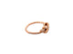 Bague 53 Chaumet Jeux de Liens - Bague en or rose 18k et diamants 0,35 ct T53 58 Facettes 268402
