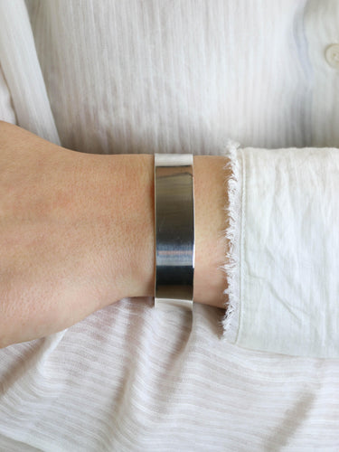 Bracelet Dinh Van Square - Bracelet jonc vintage carré en argent 58 Facettes 1205.1