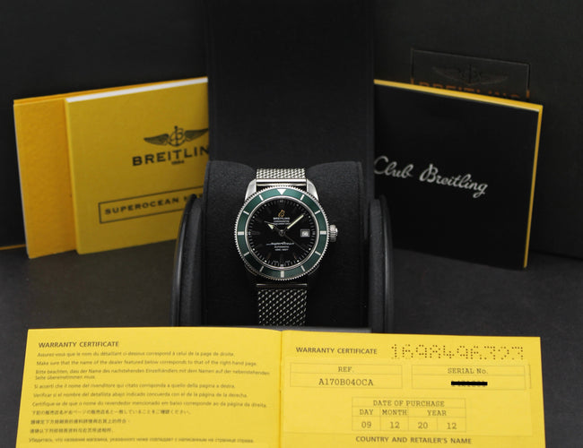 Breitling Superocean Héritage 42 Saat - Çelikten otomatik saat (A17321) 58 Facettes BTL/SOC/078