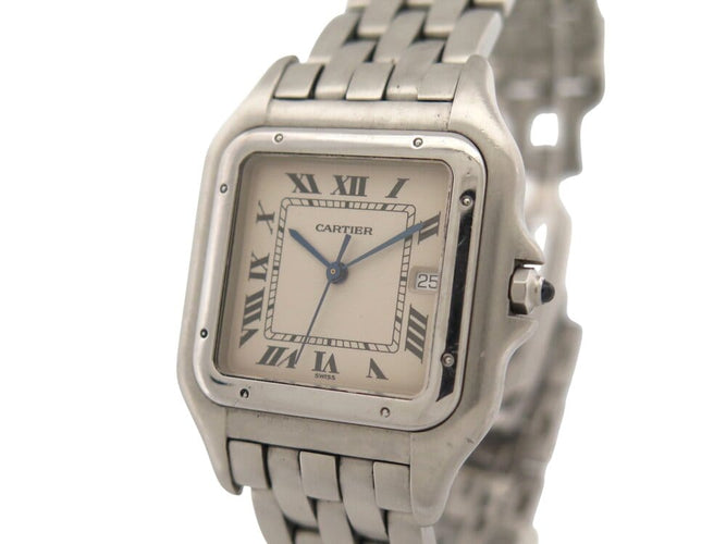 Montre Cartier Panthère GM - Montre quartz 41 mm en acier + boîte 58 Facettes 269447