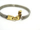 Bracelet FRED Force 10 - Bracelet câble en acier et or jaune 18k, 18 cm 58 Facettes 272738
