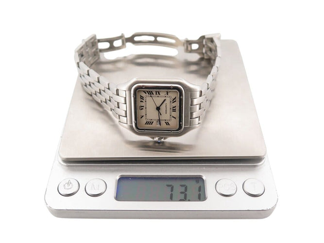 Montre Cartier Panthère GM - Montre quartz 41 mm en acier + boîte 58 Facettes 269447