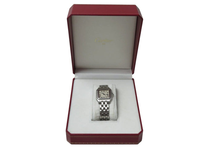Montre Cartier Panthère GM - Montre quartz 41 mm en acier + boîte 58 Facettes 269447