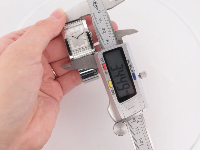 Montre Boucheron Reflet Icare - Montre quartz classique 34 mm en acier et diamants 58 Facettes 268397