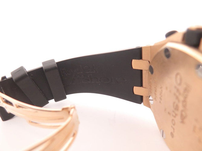 Montre Audemars Piguet Royal Oak Offshore - Montre chronographe en or rose 18K 58 Facettes 266644