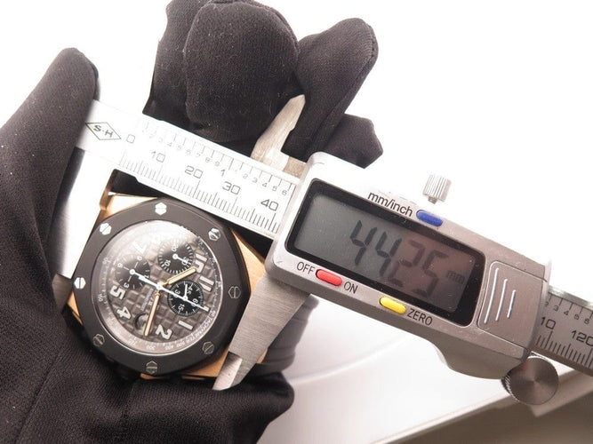 Montre Audemars Piguet Royal Oak Offshore - Montre chronographe en or rose 18K 58 Facettes 266644