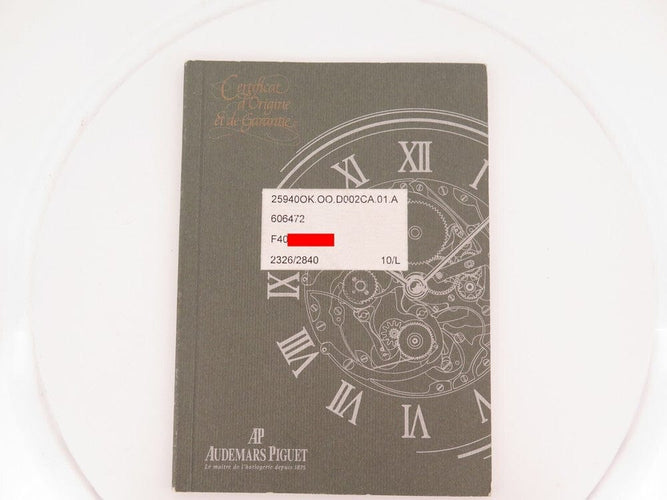 Montre Audemars Piguet Royal Oak Offshore - Montre chronographe en or rose 18K 58 Facettes 266644