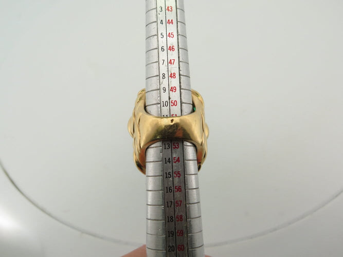 Bague 52 EVA SEGOURA - Bague Grenouille en or jaune 18k, rubis et diamants 58 Facettes 270130