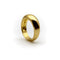 Bague 54 Bague dôme signature en or jaune 22K 58 Facettes