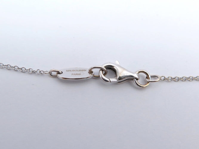 Collier Mauboussin Chance of Love N2 - Collier en or blanc 18K et diamants 58 Facettes 272901
