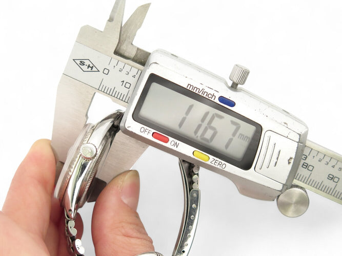 Montre Rolex Oyster Datejust 1601 - Montre 36 mm en acier et or 14k 58 Facettes 270144