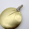 Pendentif Pendentif disque en or jaune et blanc 18k avec diamants 58 Facettes A2000I