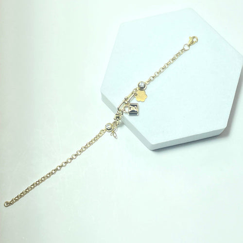 Narukvica Narukvica od žutog zlata 14 karata 4,55 g 58 Facettes 250378