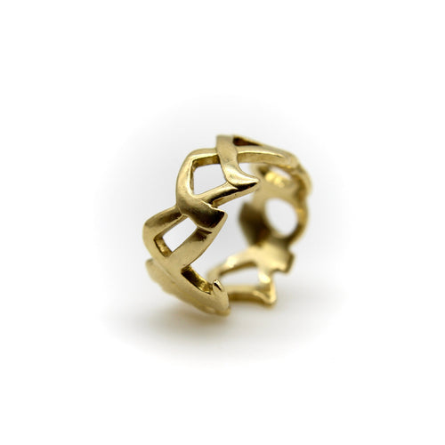 Bague Tiffany & Co. Paloma Picasso Graffiti - Bague en or jaune 18k 58 Facettes