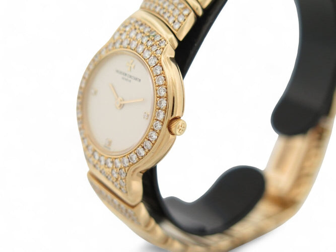 Montre Vacheron Constantin Malte Ivy - Montre femme en or jaune 18k et diamants 58 Facettes 270028