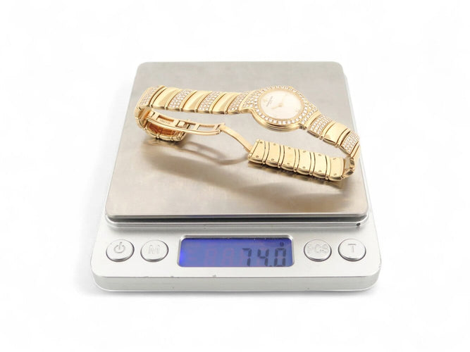 Montre Vacheron Constantin Malte Ivy - Montre femme en or jaune 18k et diamants 58 Facettes 270028