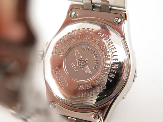 Montre Breitling Starliner A71340 - Montre femme 30 mm en acier à lunette diamants 58 Facettes 271883