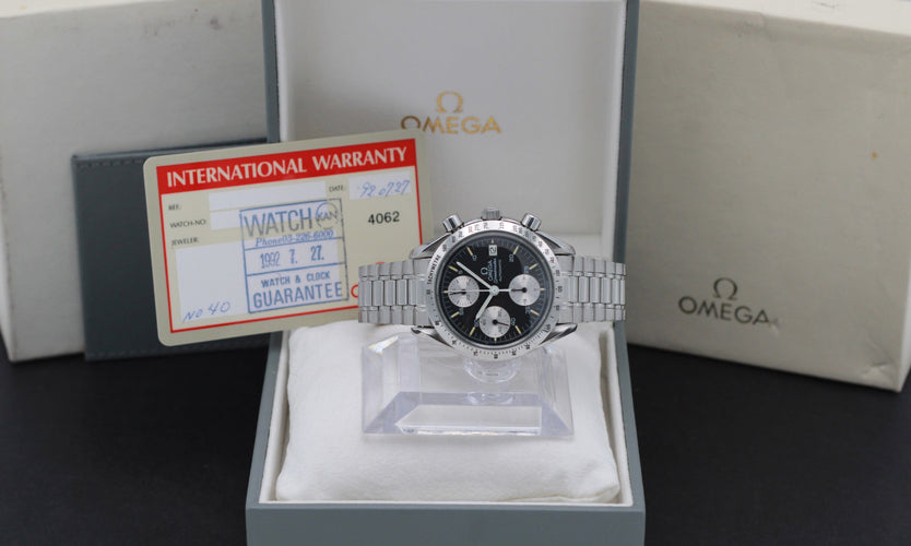 Ceas Omega Speedmaster Date - Ceas automat din oțel 39 mm, ref. 3511.50.00 58 Facettes OMG/SPE/515
