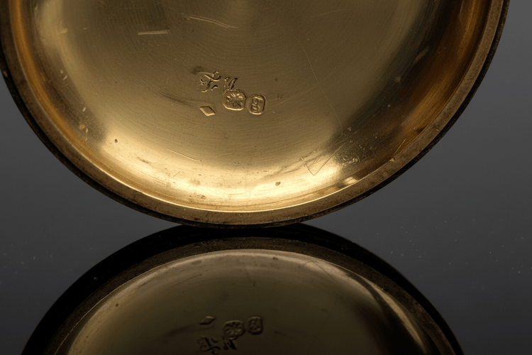 Montre John Gale London - Montre de poche Verge en argent 925 58 Facettes