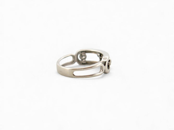 Bague 51 Messika Move Classique - Bague en or blanc 18k et diamants, T51 58 Facettes 272117