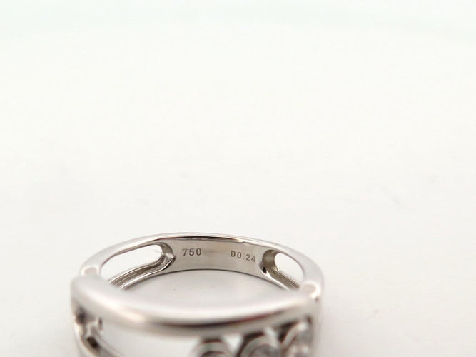 Bague 51 Messika Move Classique - Bague en or blanc 18k et diamants, T51 58 Facettes 272117