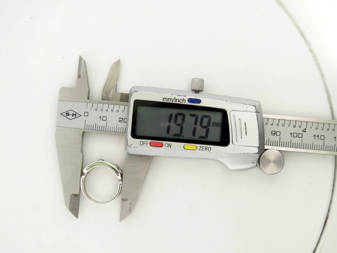 Bague 51 Messika Move Classique - Bague en or blanc 18k et diamants, T51 58 Facettes 272117