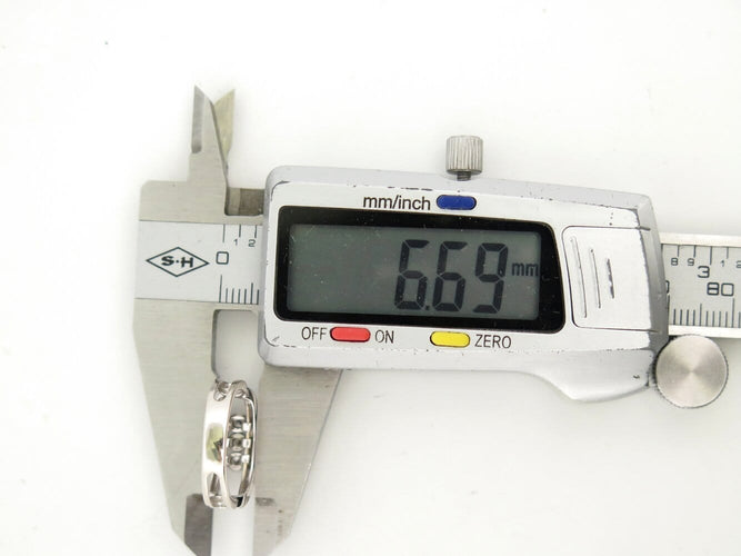 Bague 51 Messika Move Classique - Bague en or blanc 18k et diamants, T51 58 Facettes 272117