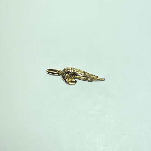 Přívěsek Krevetový přívěsek ze žlutého zlata 18 karátů 2,77 g 58 Facettes 260002