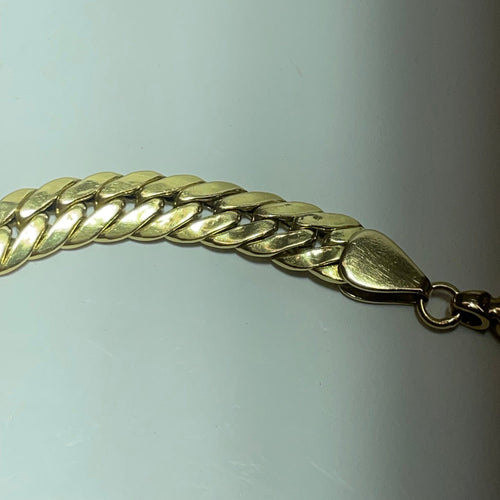 Brățară Brățară tip gourmet din aur galben de 18 carate 10,85 g 58 Facettes 260007