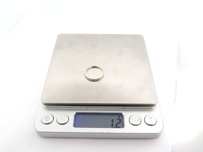 Bague 50 bague solitaire 0.63ct gia t50 or blanc 18k + alliance sertie diamant 0.1ct 58 Facettes 270398