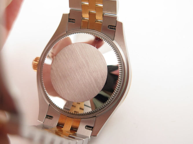 Montre Rolex Lady-Datejust 31 - Montre en or jaune 18k et acier, diamants 58 Facettes 272173