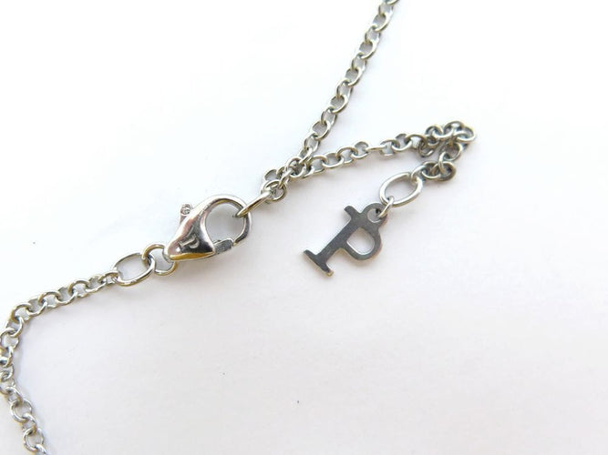 Collier Piaget Limelight - Collier chaîne Y avec pendentif cœur en or blanc et diamants 0,29 ct 58 Facettes 221585