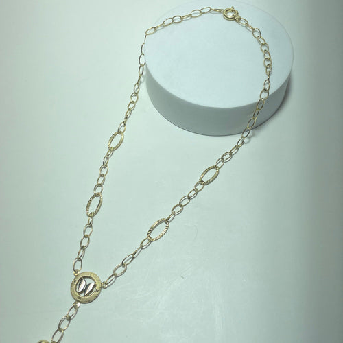 Halskæde Halskæde i 14 karat gult guld (585‰) 5,47 g 58 Facettes 260020