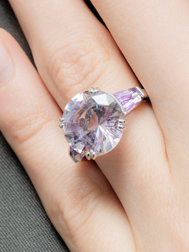 Bague 48 Mauboussin - Bague sertie d’améthyste en or blanc 58 Facettes 130104