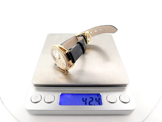 Montre Chaumet Liens Lumière - Montre femme quartz en or jaune 18k, diamants et nacre 58 Facettes 253809