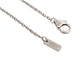 Collier Messika Kate - Collier sautoir pendentif vertical en or blanc 18k et diamants 58 Facettes 268837
