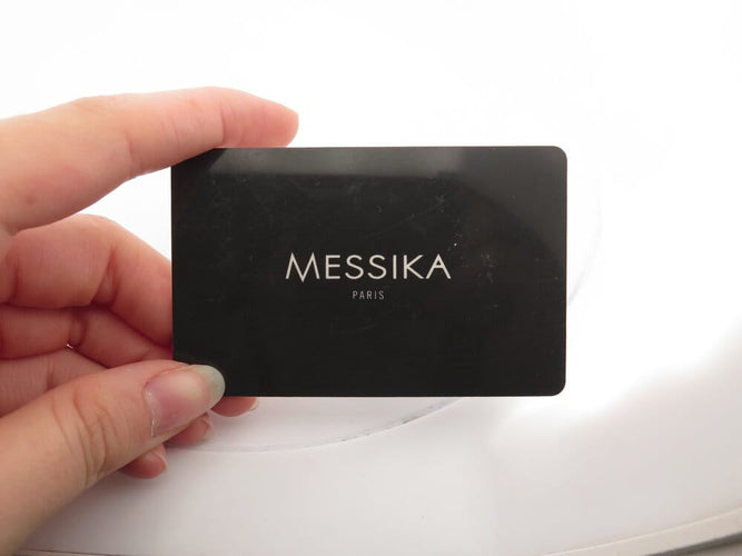 Collier Messika Kate - Collier sautoir pendentif vertical en or blanc 18k et diamants 58 Facettes 268837