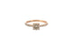 Bague 55 Juliette Paris Juju - Bague 6 mm en or rose 18K et diamants 0,45 ct 58 Facettes 267117
