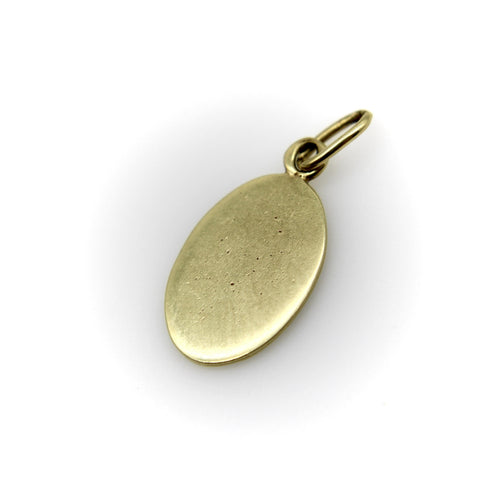 Pendentif Pendentif vintage Vierge Marie en or jaune 14 carats 58 Facettes A2002A