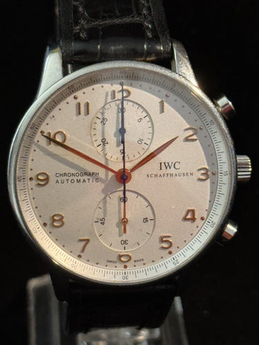 Montre IWC Schaffhausen Portugieser - Montre automatique 41 mm en acier 58 Facettes