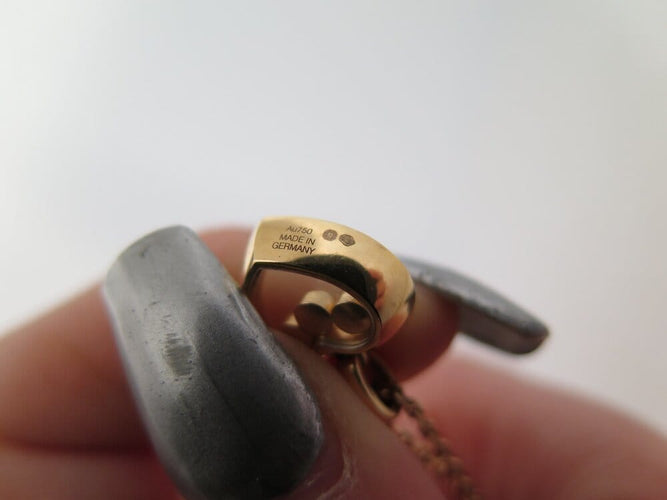 Collier Chopard Happy Diamonds Icons - Collier en or jaune 3 diamants 42 cm 58 Facettes 268630